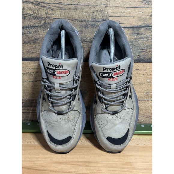 ?Propet Stability Walker Walking  Mens Grey Sz 9 Sneakers Athletic Shoes $139 main image 9